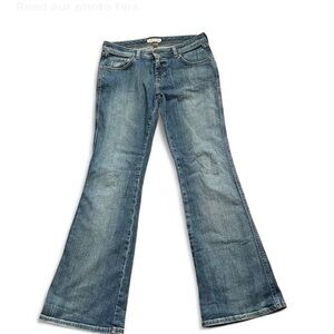 Tommy Hilfiger Mud Wash Low Rise Flare Jeans size 26